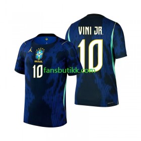 Fotballdrakt Brasil Vinicius Junior 10 World Cup Bortetrøye 2026 Kortermet